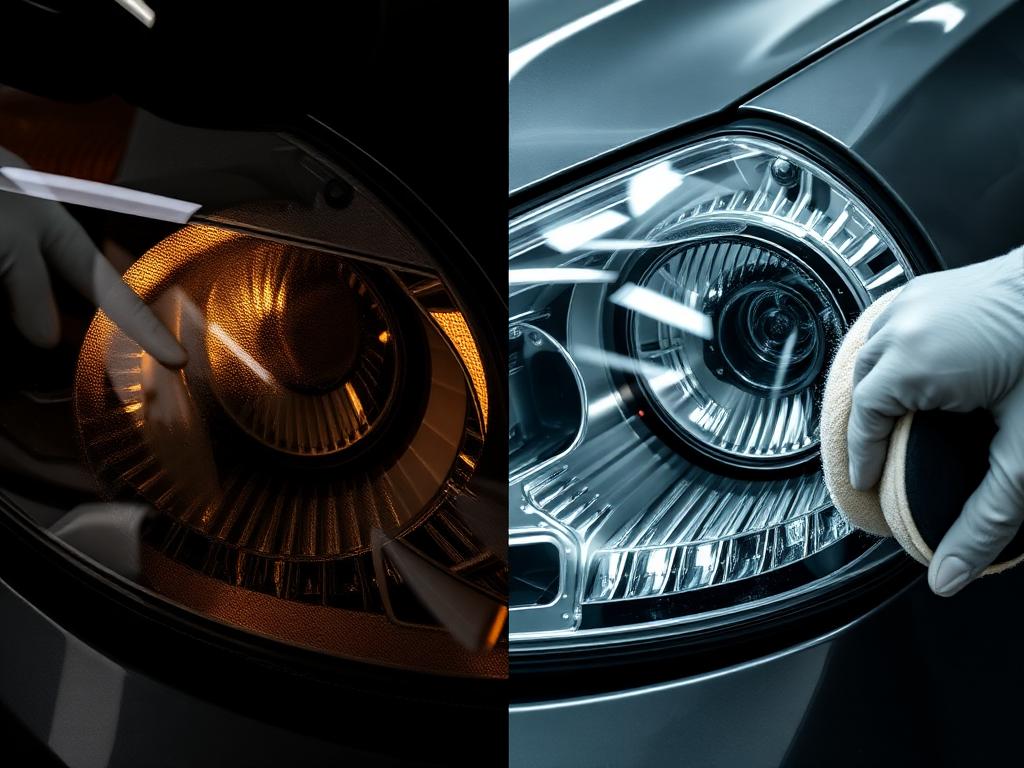 Headlight Restoration - Tidy Detailing in Portland, OR